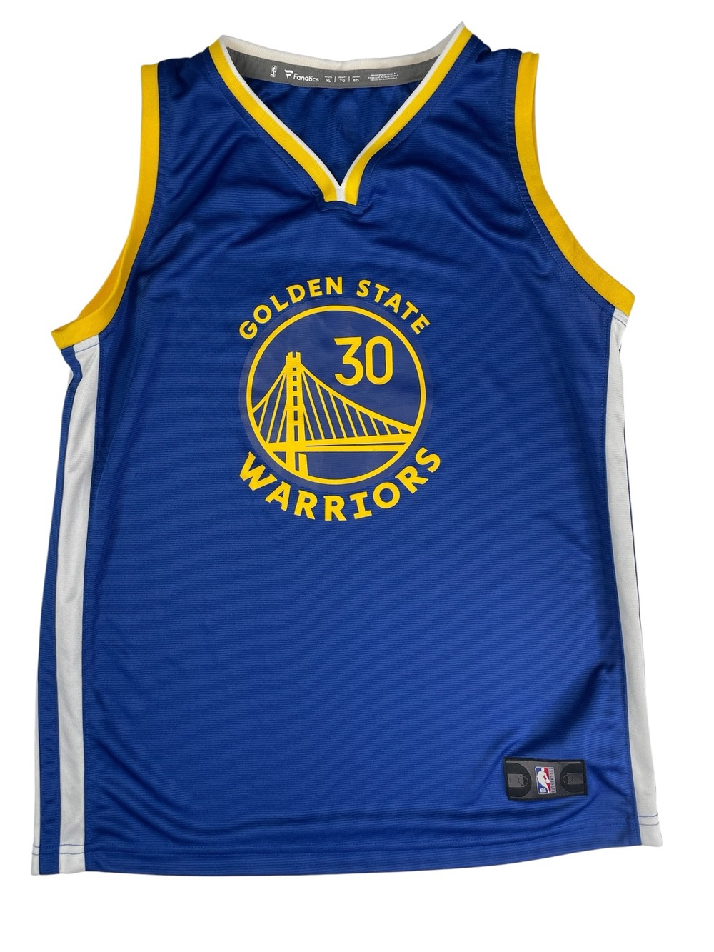Curry XL Enfant Fanatics Golden State Warriors #30 Basketball Jersey Excellent